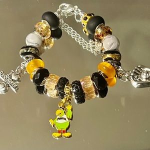 Pittsburgh Pirates Charm Bracelet